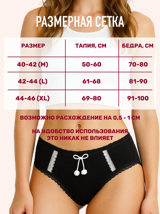 PANYE Трусы для подростков набор 5 штук, 5 шт, фото 3
