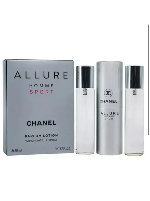 Духи миниатюрки Мини набор Chanel Allure Sport-Шанель Аллюр Спорт, 3 шт