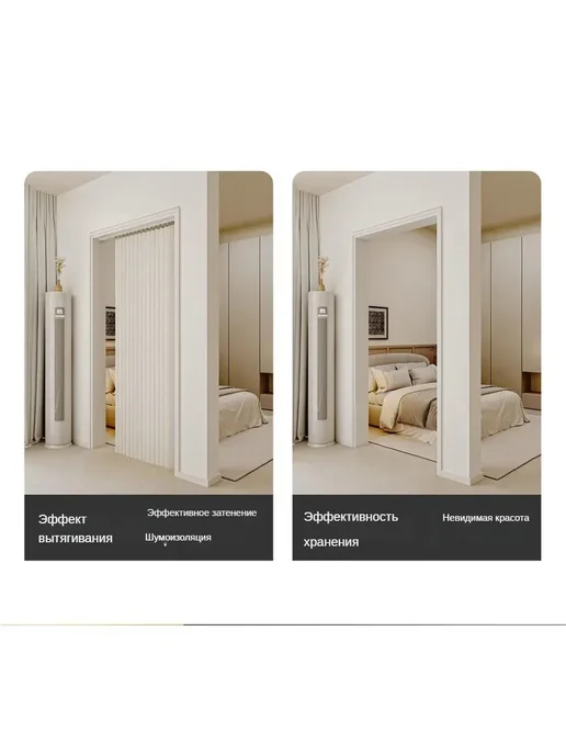 дверь гармошка Шторы 120x180см ширина двери от 80 до 100см, 120x180 см, фото 4