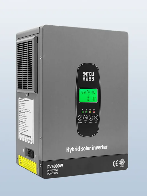 DATOUBOSS Гибридный инвертор DT-2433M 24V 3300W, 3300 Вт, фото 10