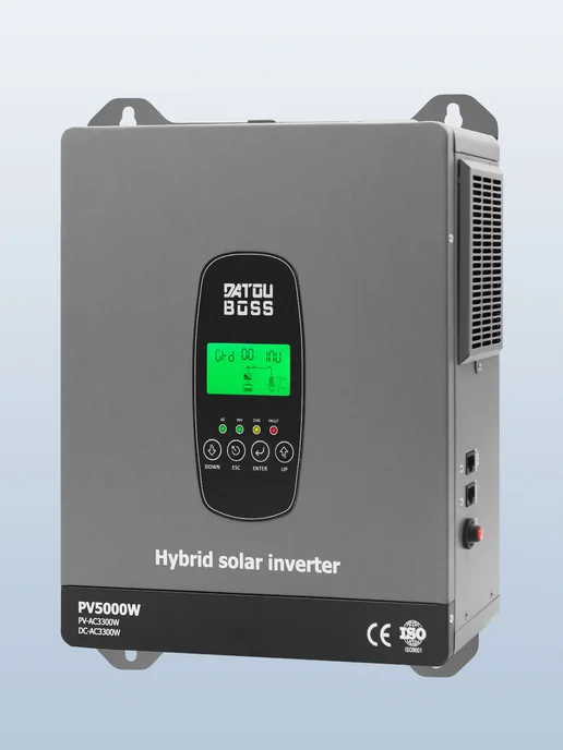 DATOUBOSS Гибридный инвертор DT-2433M 24V 3300W, 3300 Вт, фото 9