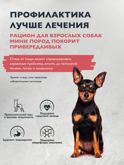 Сухой корм Brit care Привередливых для собак, мелкие, 1,5 кг, фото 3