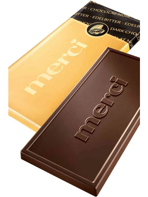 Шоколад горький Merci 72 % какао, 100г, 100 г, фото 3