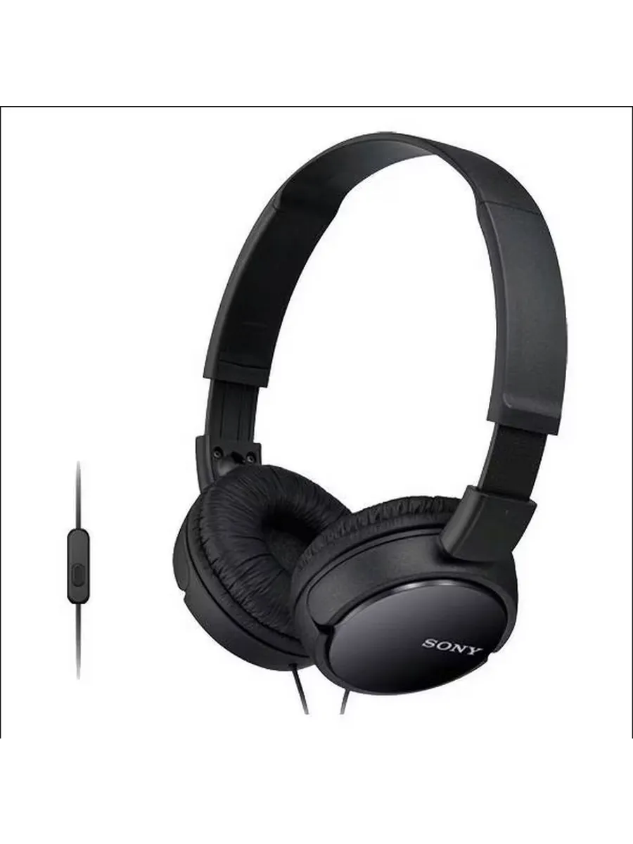 Наушники SONY MDR-ZX110 (MDRZX110B), Black 613287065 купить за 6 792 ₽ в интернет‑магазине Wildberries