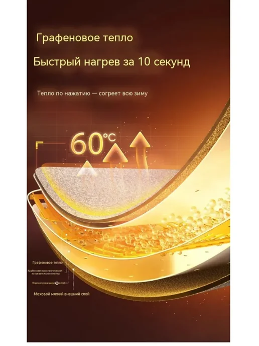 бесшумный напольный обогреватель для ног под столом, серый, фото 4