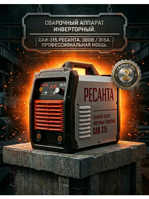 Сварочный аппарат инверторный САИ 315 3ф