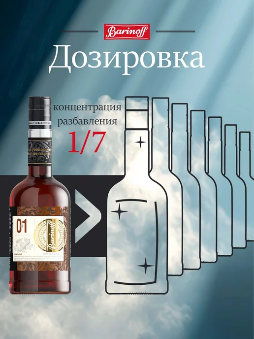 Барinoff Сироп Фисташки премиум Gold Label 0,7 л, 700 мл, фото 7