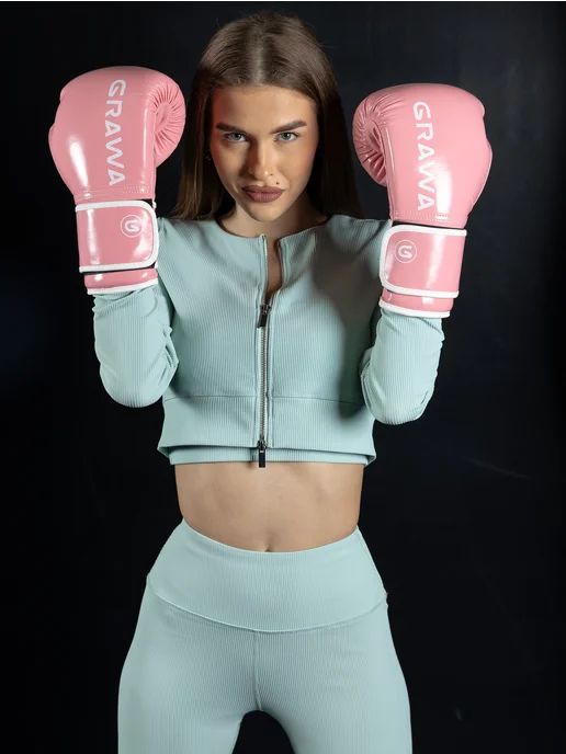 GRAWA Перчатки боксерские FNX Pink, розовый, фото 2
