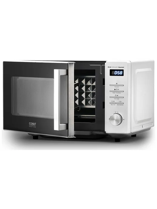 Микроволновая печь - СВЧ Caso M 20 Ceramic Gourmet, серый, фото 3