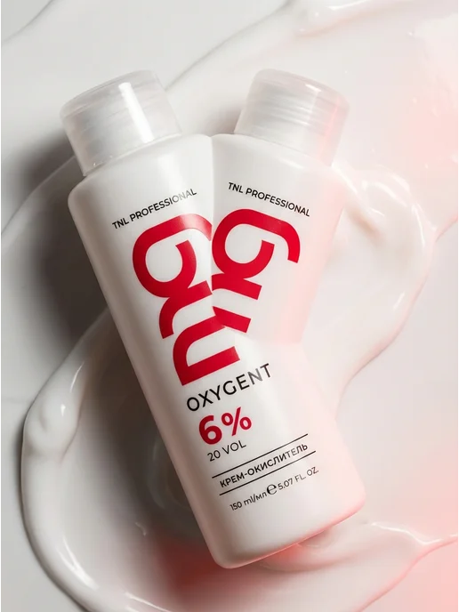 TNL PROFESSIONAL Крем-окислитель TNL Oxygent 6%, белый, фото 3