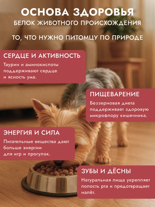 Сухой корм Great Meal для собак, говядина, индейка, 0,4 кг, фото 6