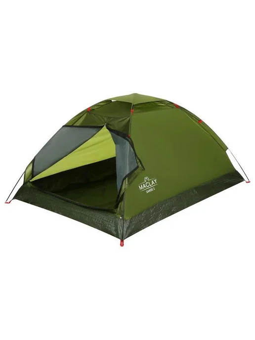 Maclay Палатка туристическая Sande 2, 205х150х105 см, 150x105 см, фото 2
