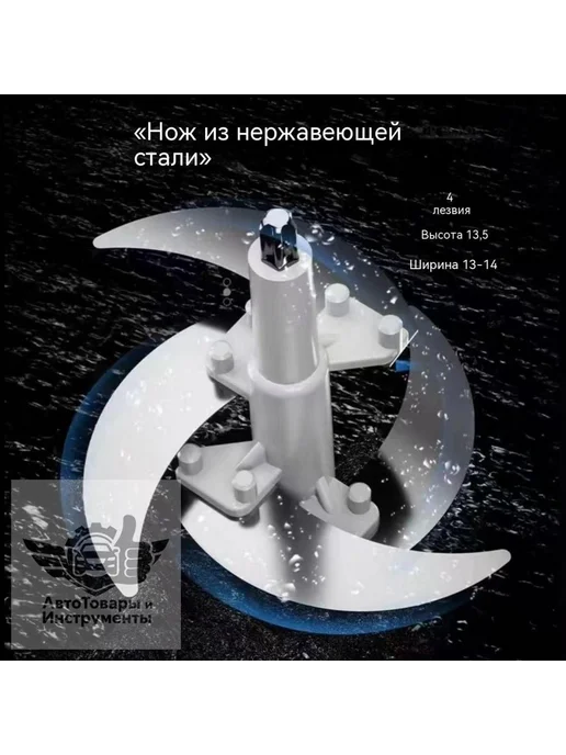 Аксессуар для мясорубки кухонного комбайна держатель ножа, вариант
