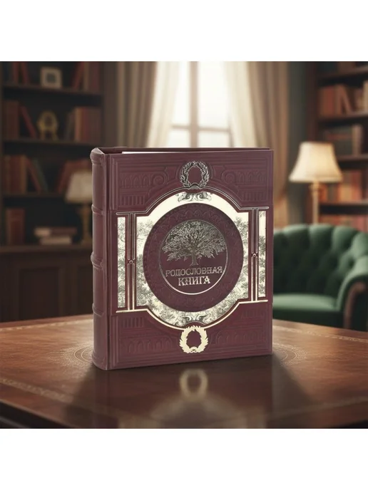 Макей Родословная книга Легенда (кожа), красный