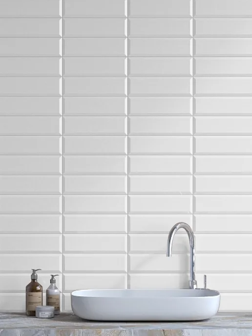 KERAMA MARAZZI Керамическая плитка белая матовая 285х85, 285x85, фото 2