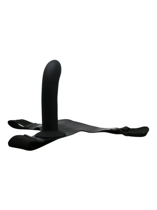 baile Ultra Harness Karin Dildo — страпон на эластичных ремнях, черный