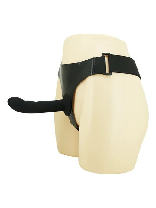 baile Ultra Harness Karin Dildo — страпон на эластичных ремнях, черный, фото 3