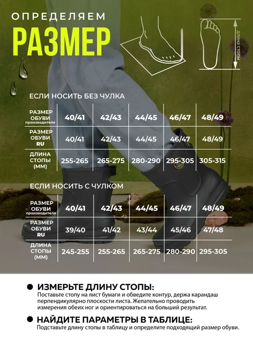 Smile of Mister Сапоги резиновые без утеплителя, серый, фото 5