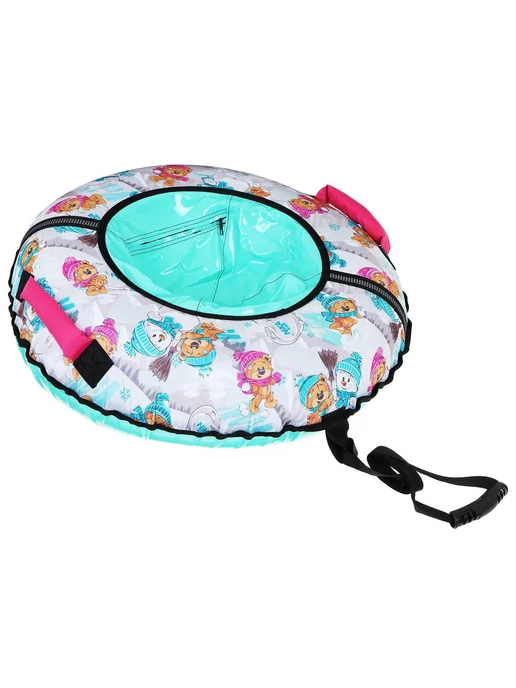 Nika Kids Тюбинг-ватрушка ТБ2К-70 ЗМ, надувные санки-ледянка с камерой, вариант