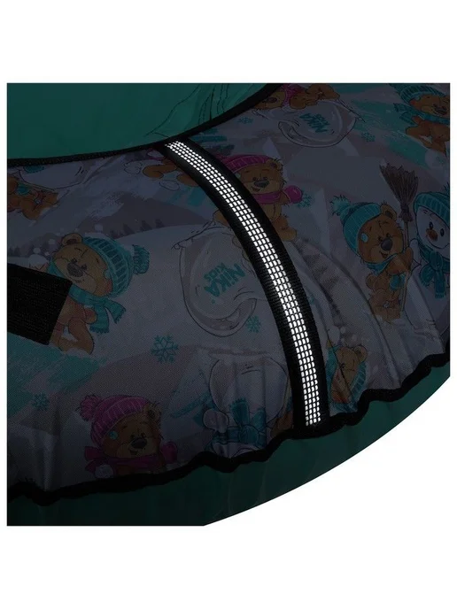 Nika Kids Тюбинг-ватрушка ТБ2К-70 ЗМ, надувные санки-ледянка с камерой, вариант, фото 5