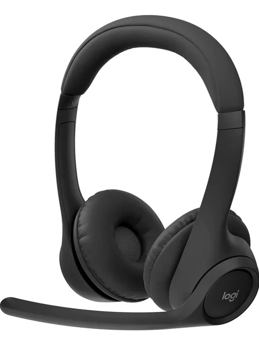 LOGITECH Гарнитура Zone 300 (981-001407) беспроводная Bluetooth, черный, фото 2