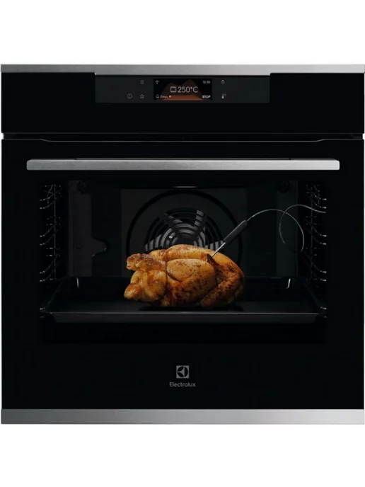 Electrolux Духовой шкаф KOEBP39WX, 59,5 см, 71 л, 17 режимов, гриль, 71 л, фото 2