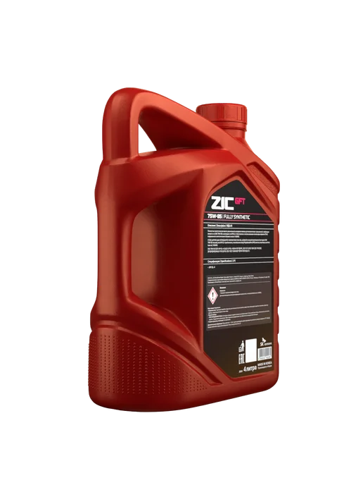 ZIC GFT 75W-85 GL-4 Масло трансмиссионное 4 л, 4 л, фото 7