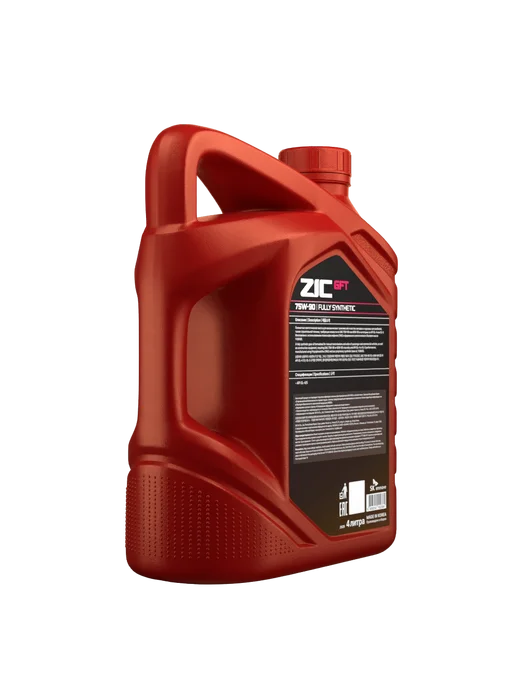 ZIC GFT 75W-90 GL-4 5 Масло трансмиссионное 4 л, 4 л, фото 7