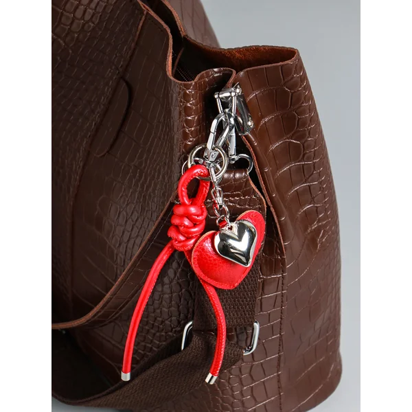 Брелок обвес на сумку и ключи Сердечко