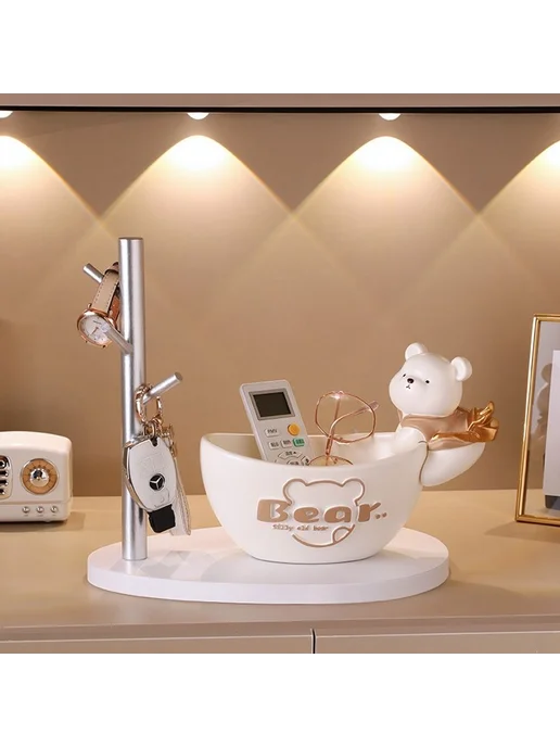 Кошка удачи Бежевый, бежевый