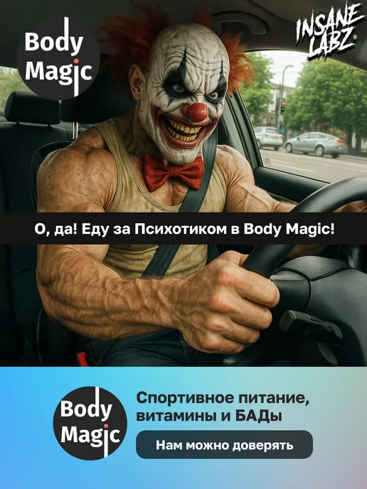 INSANE LABZ Psychotic Black Психотик предтрен США, 35 порций, черный, фото 2