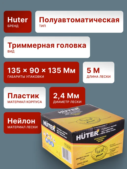 Головка для триммера GTH Easy Load — фото 2