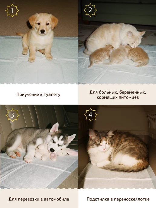 PetMagic Впитывающие пеленки для животных одноразовые 60х90 30 шт, 60x90, 30 шт, фото 4