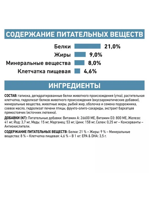 Сухой корм Royal canin Диета Пищевой для собак, утка, 7 кг, фото 2