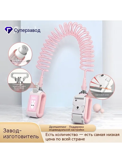 Браслет Синий 2,5 метра, 2 м, фото 2