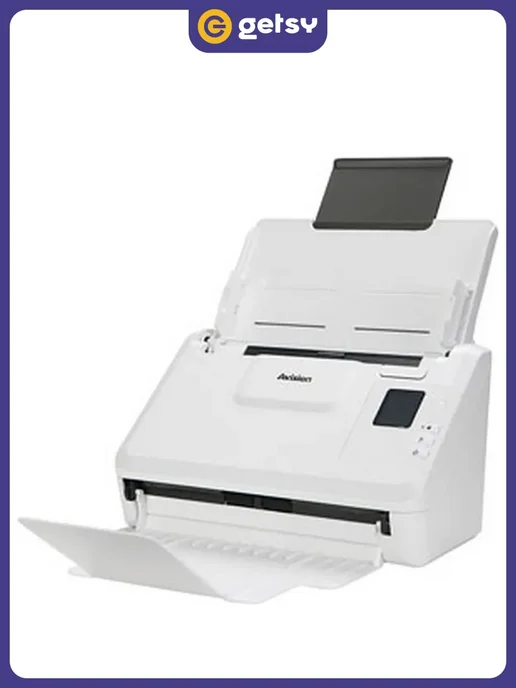 Avision Сканер AD340GWN, A4, USB 3.2, Ethernet, Wi-Fi, белый