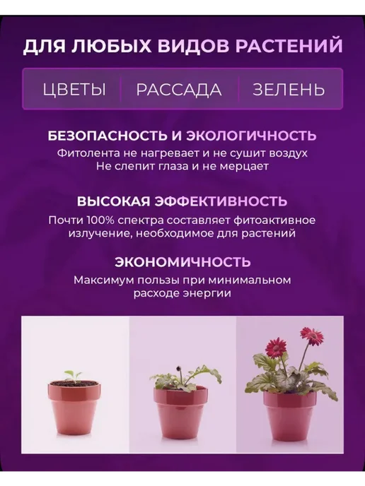 Фитолента светодиодная 5м USB для растений и рассады, 5 м, фото 5