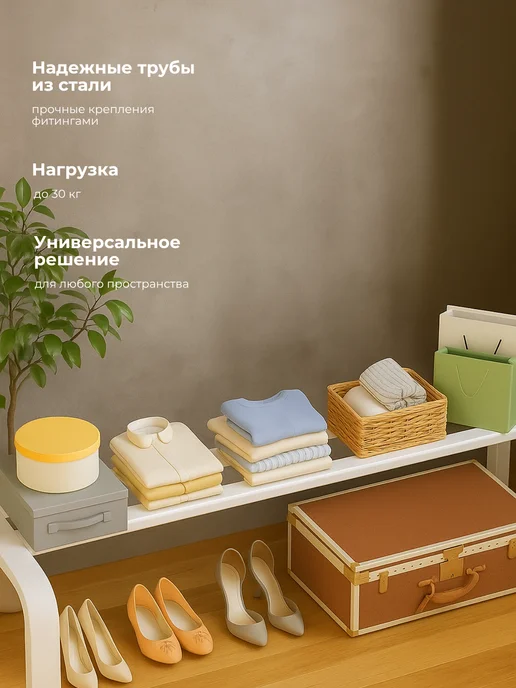 Вешалка напольная для одежды металлическая, Вешалка напольная одежды металлическая, фото 2
