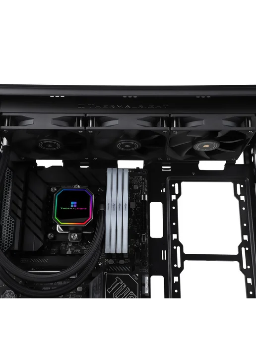 Thermalright Жидкостное охлаждение Frozen Prism 360 BLACK Черный (8142560, черный, фото 5