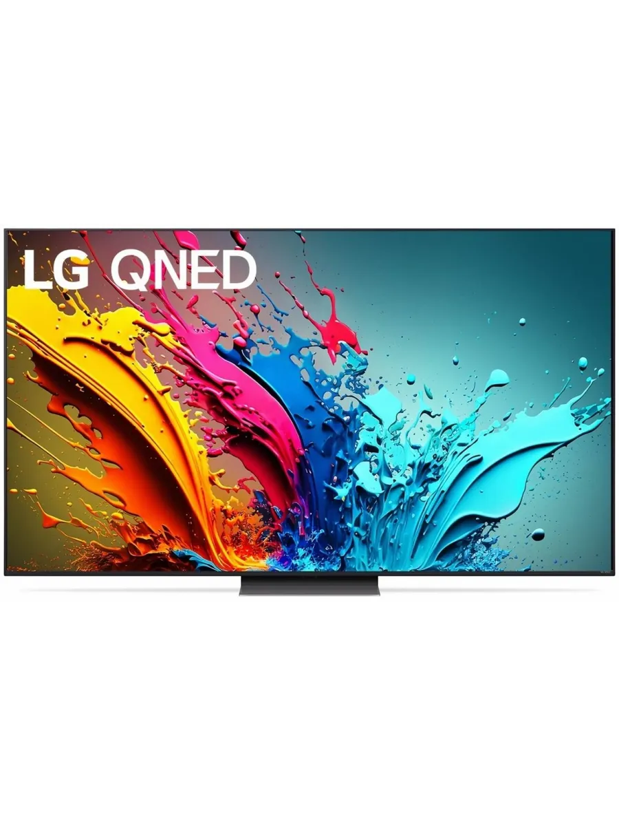 LG Телевизор QNED 75QNED86T6A.ARUB, Smart TV, черный титан