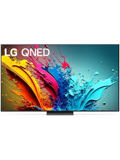 LG Телевизор QNED 75QNED86T6A.ARUB, Smart TV, черный титан
