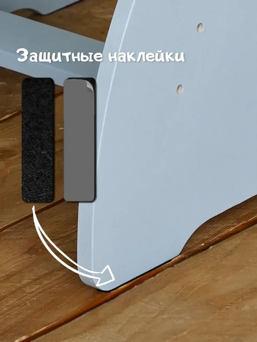 Klikkin Растущий стул для детей с мягким сиденьем, серый, фото 5