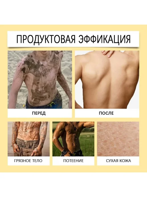 Roxelis гель для душа Мужской Очистить Стойкий аромат Удалить жир, 100 мл, фото 8