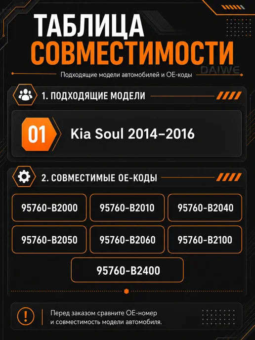 DAIWE Задняя камера для Kia Soul 2G PS 2 (2013-2019) Starlight Nig…, 2 г, фото 7