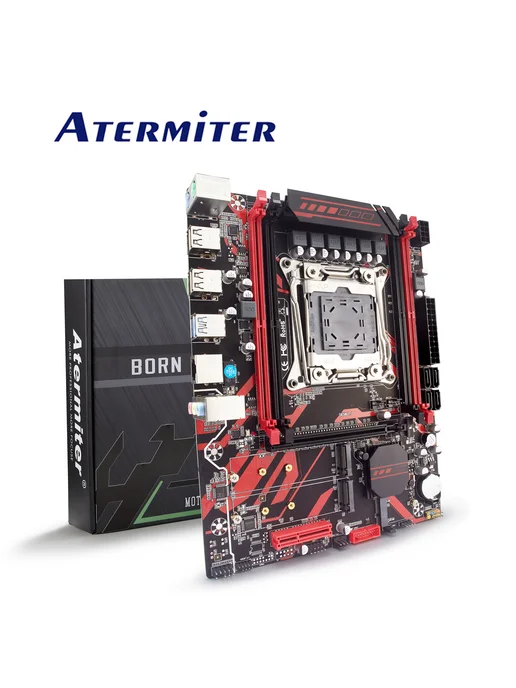 Atermiter X99 Материнская плата комплект,xeon E5 2640V4,ddr4 16Gb, 32 ГБ, фото 2