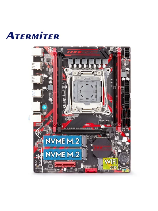 Atermiter X99 Материнская плата комплект,xeon E5 2640V4,ddr4 16Gb, 32 ГБ, фото 4