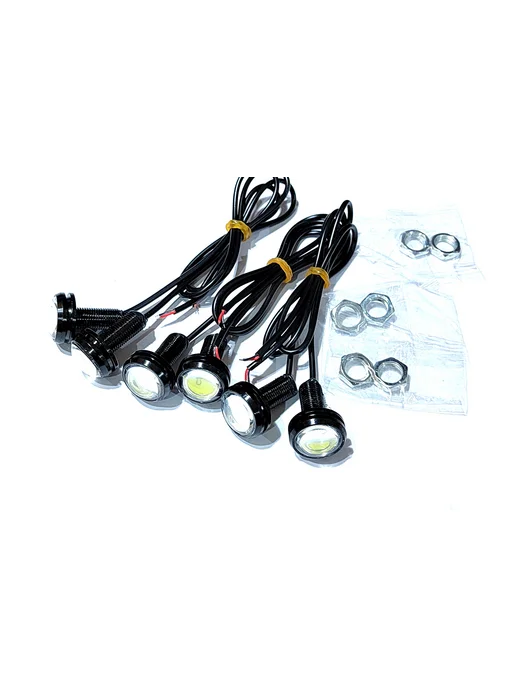 СОА.АВТО LED фара дневной свет 12В 1COB 6500К 1,5Вт. белый в компл. 6, 1,5 Вт