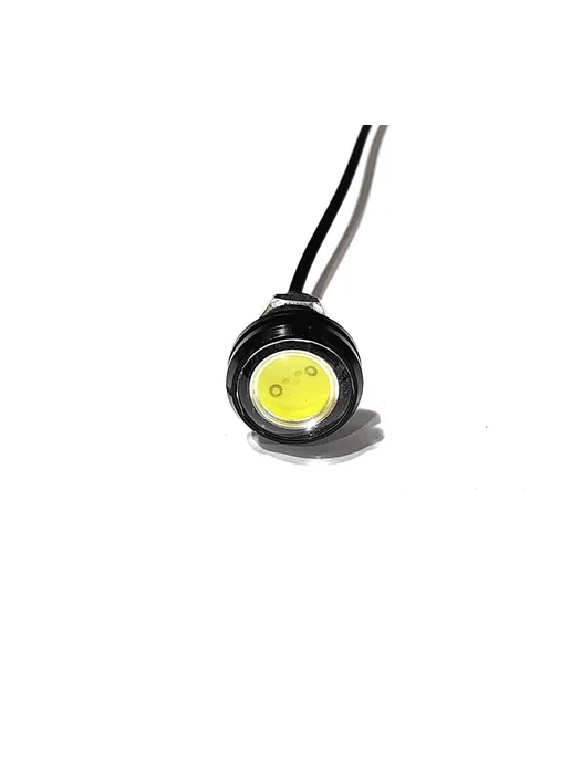 СОА.АВТО LED фара дневной свет 12В 1COB 6500К 1,5Вт. белый в компл. 6, 1,5 Вт, фото 3