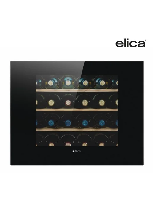 Винный шкаф Elica VERITAS BI24 BL, черный, фото 2