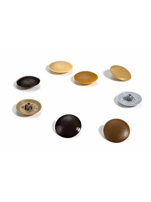 МастерБолтиков Заглушка под саморез №2 желтая (25 шт), 25 шт, черный, фото 4